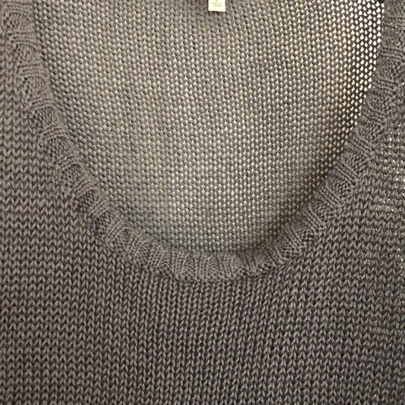 Talula Babaton silk and linen open weave top - Picture 3 of 5